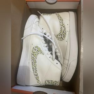 Nike blazers leopard